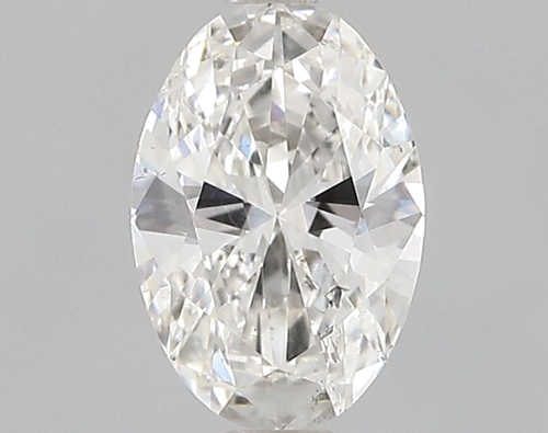 0.5 carat G-SI2 Natūralus Oval Deimantas (1)