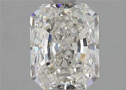 1.51 carat H-SI2 Natūralus Radiant Deimantas (1)