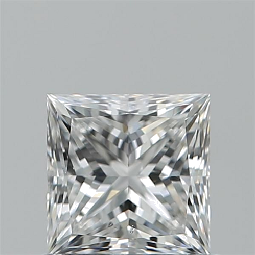 0.7 carat E-VS2 Natūralus Princess Deimantas (1)