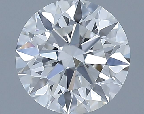 0.5 carat F-VVS1 Excellent cut Natūralus Round Deimantas (1)