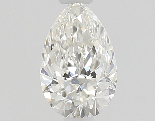0.54 carat H-VVS1 Natūralus Pear Deimantas (1)