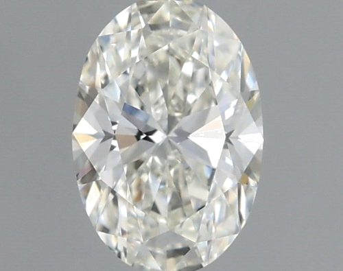 0.6 carat I-VVS1 Natūralus Oval Deimantas (1)