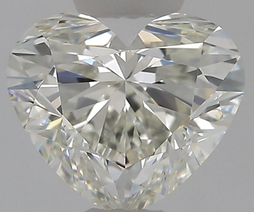 1.05 carat I-VVS2 Natūralus Heart Deimantas (1)