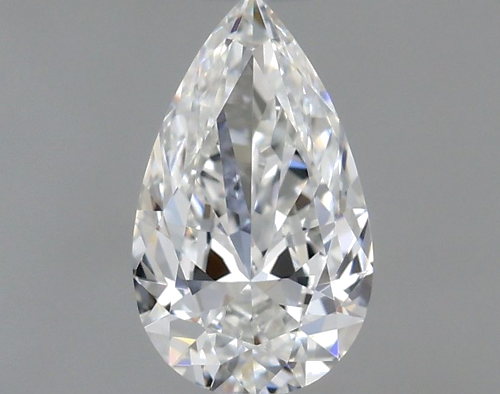 0.32 carat F-VVS1 Natūralus Pear Deimantas (1)