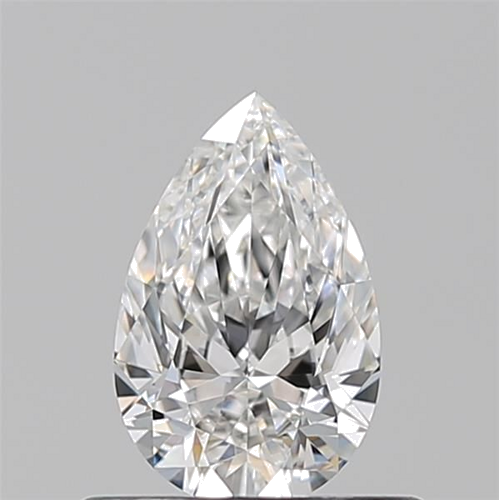 0.5 carat F-VS1 Natūralus Pear Deimantas (1)