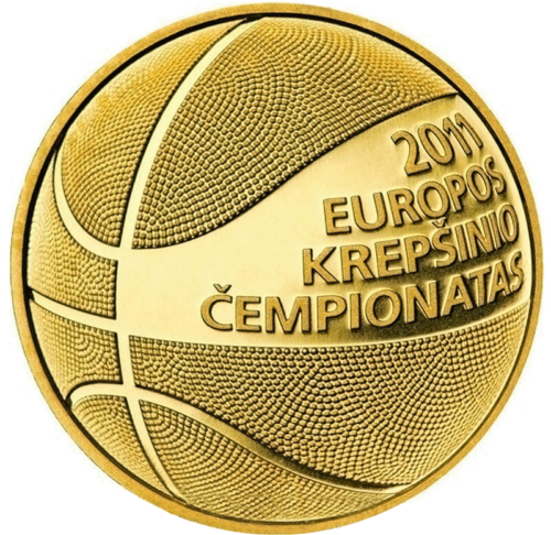 2011 Basketball Lithuania 50 litas gold coin (2)