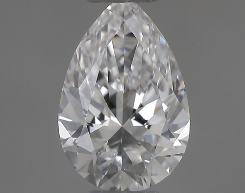 0.3 carat E-VS2 Natūralus Pear Deimantas (1)