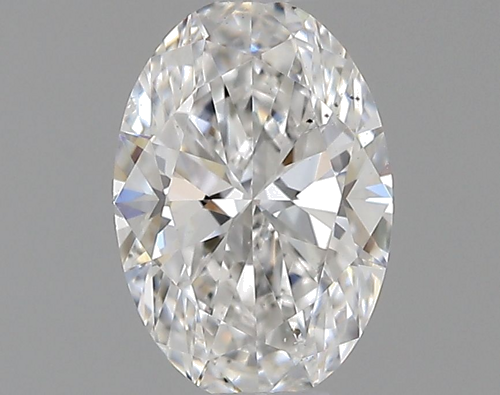 0.5 carat F-SI1 Natūralus Oval Deimantas (1)