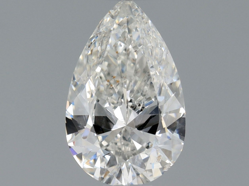 0.53 carat G-SI2 Natūralus Pear Deimantas (1)