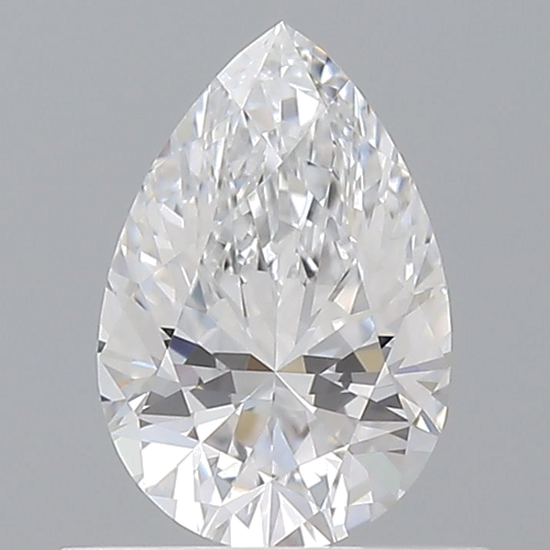 0.56 carat D-VS1 Natūralus Pear Deimantas (1)