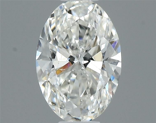 0.3 carat G-SI1 Natūralus Oval Deimantas (1)