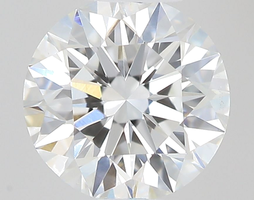 0.5 carat F-SI1 Excellent cut Natūralus Round Deimantas (1)