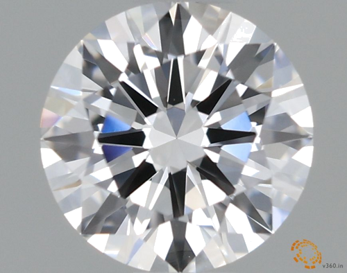 0.5 carat D-IF Excellent cut Natūralus Round Deimantas (1)