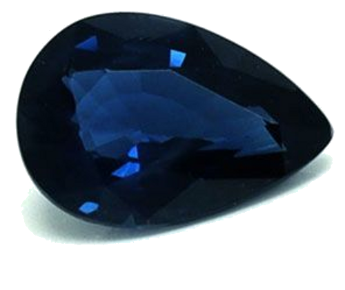0.79 carat BLUE Pear Safyras (1)