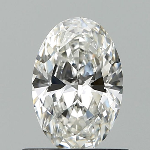 0.61 carat F-VVS1 Natūralus Oval Deimantas (1)