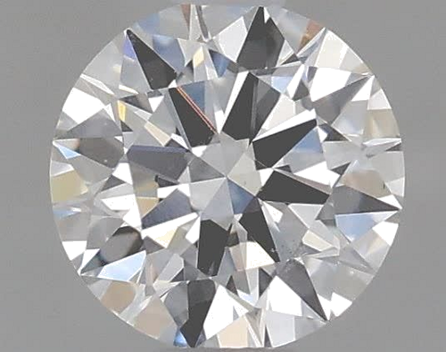 0.46 carat F-SI1 Excellent cut Natūralus Round Deimantas (1)