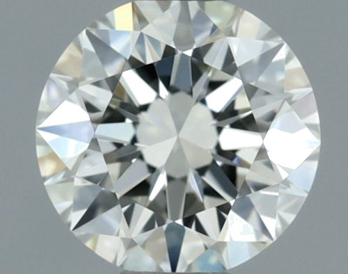 0.51 carat K-VVS1 Excellent cut Natūralus Round Deimantas (1)