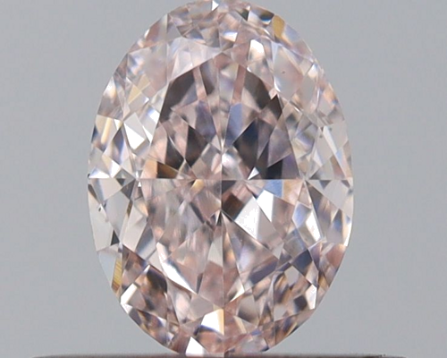 0.41 carat Light Pink-VS1 Natūralus Oval Deimantas (1)