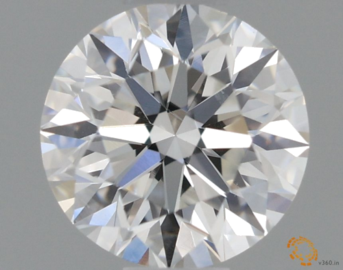 0.53 carat G-SI1 Excellent cut Natūralus Round Deimantas (1)