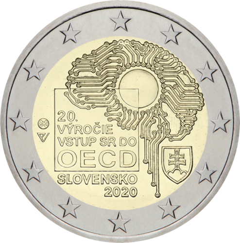 2020 Словакия ОЭСР монета 2 евро (1)