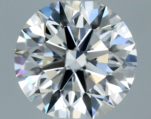 0.5 carat F-VVS1 Excellent cut Natūralus Round Deimantas (1)