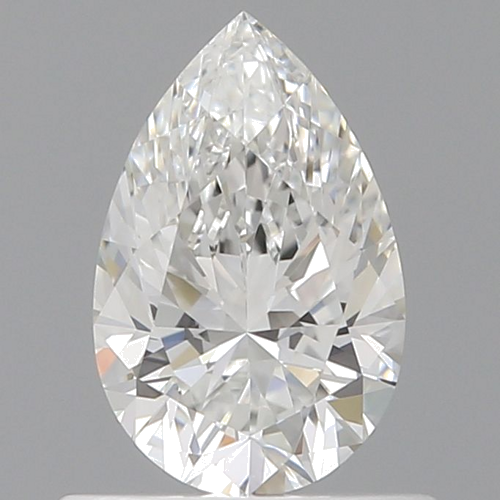 0.6 carat G-VVS1 Natūralus Pear Deimantas (1)