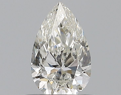 0.5 carat I-SI1 Natūralus Pear Deimantas (1)
