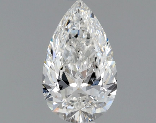 0.5 carat F-SI1 Natūralus Pear Deimantas (1)