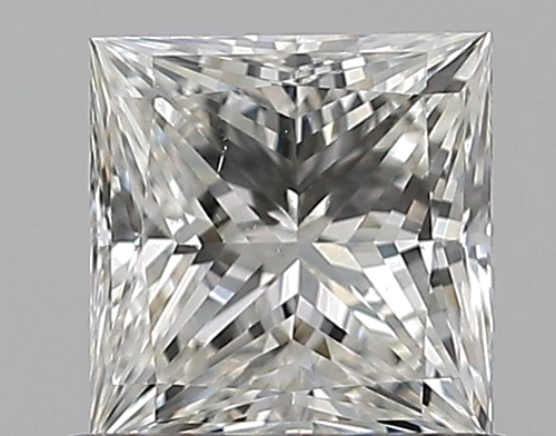 0.7 carat I-SI1 Natūralus Princess Deimantas (1)