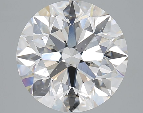 5.0 carat G-SI1 Excellent cut Natūralus Round Deimantas (1)