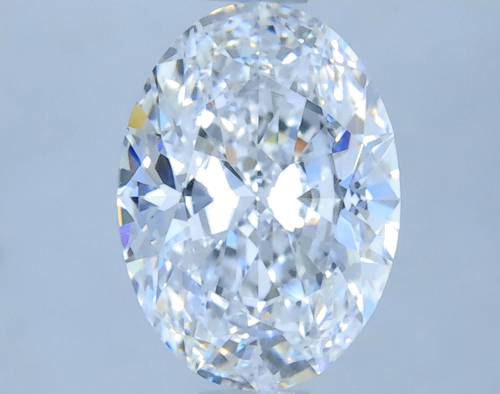 0.81 carat D-VVS2 Natūralus Oval Deimantas (1)