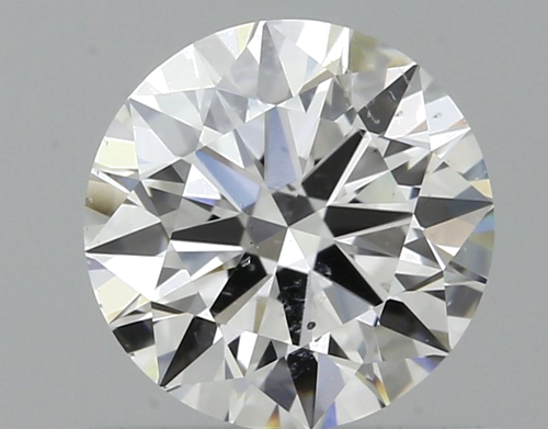 0.64 carat E-SI2 Excellent cut Natūralus Round Deimantas (1)