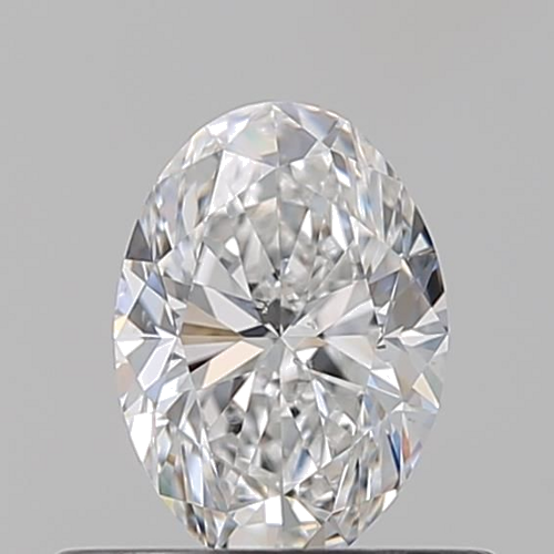 0.5 carat E-SI1 Natūralus Oval Deimantas (1)