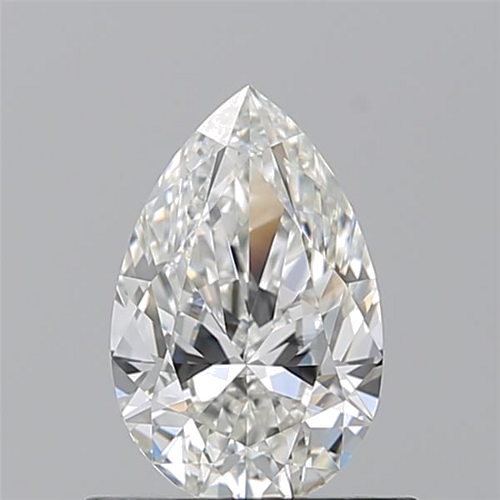 0.7 carat H-VVS2 Natūralus Pear Deimantas (1)