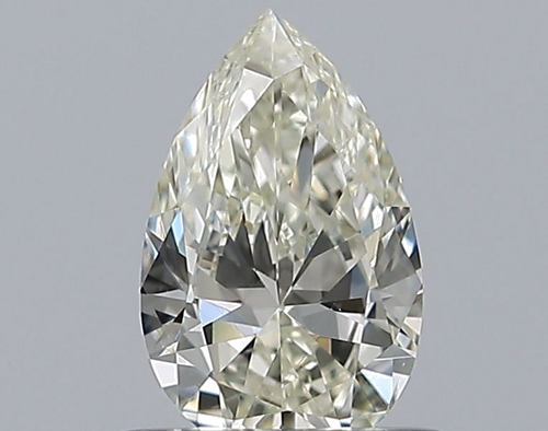 0.5 carat K-SI1 Natūralus Pear Deimantas (1)