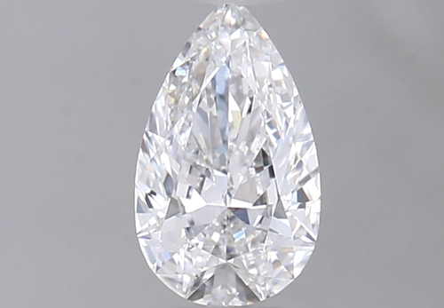 0.3 carat D-VS1 Natūralus Pear Deimantas (1)