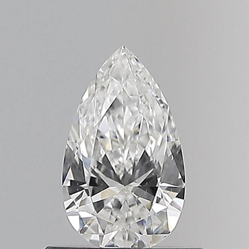 0.5 carat E-VS2 Natūralus Pear Deimantas (1)