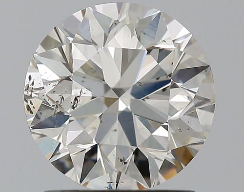 1.5 carat K-SI2 Excellent cut Natūralus Round Deimantas (1)