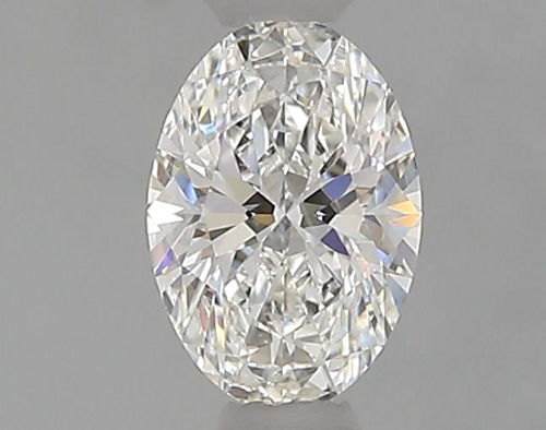 0.55 carat F-SI1 Natūralus Oval Deimantas (1)