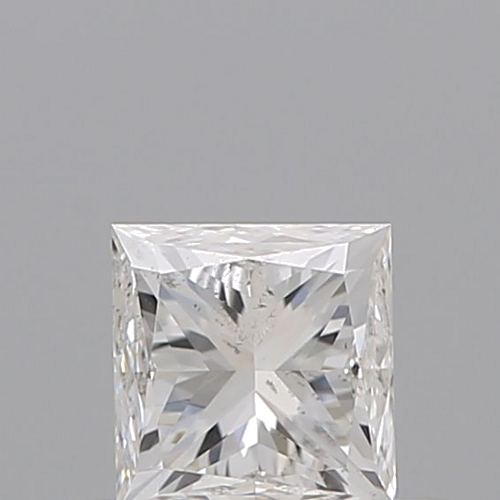 0.4 carat F-SI2 Natūralus Princess Deimantas (1)