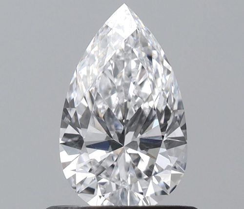 0.62 carat D-SI1 Natūralus Pear Deimantas (1)