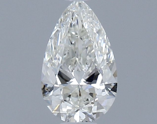 0.31 carat I-SI1 Natūralus Pear Deimantas (1)