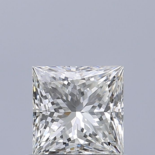 0.6 carat H-VVS1 Natūralus Princess Deimantas (1)