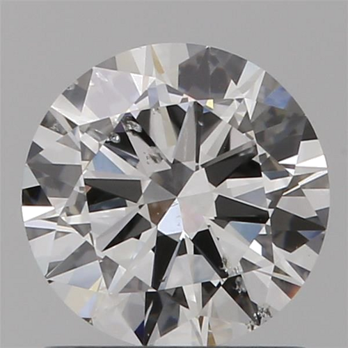 0.9 carat F-SI2 Very Good cut Natūralus Round Deimantas (1)