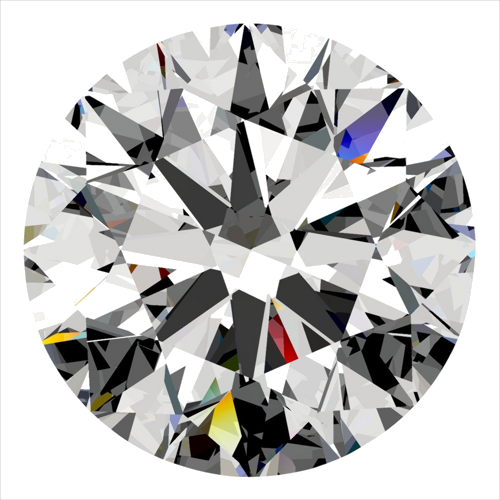 0.5 carat D-VVS1 Excellent cut Natūralus Round Deimantas (1)