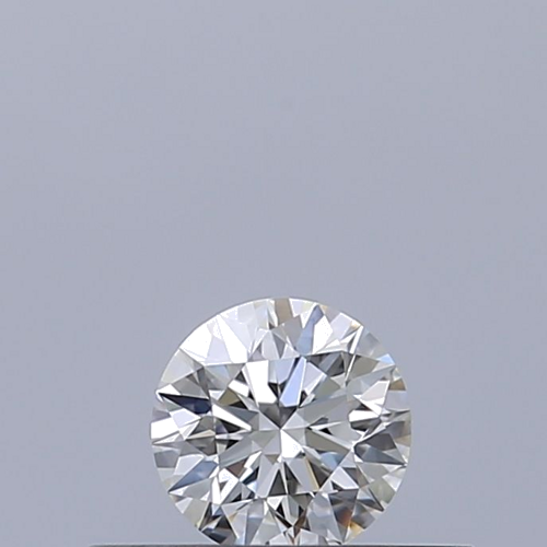 0.23 carat F-VVS1 Excellent cut Natūralus Round Deimantas (1)