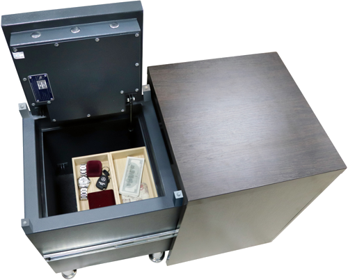 Огнестойкий скрытый сейф Griffon FSL.45.E (45 кг) (3)