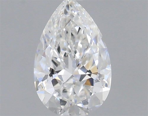 0.3 carat F-VS2 Natūralus Pear Deimantas (1)