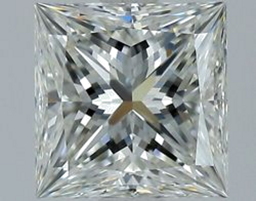 1.37 carat I-IF Natūralus Princess Deimantas (1)