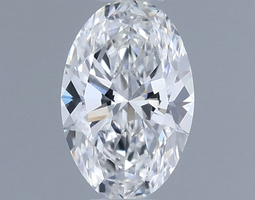 0.5 carat E-SI1 Natūralus Oval Deimantas (1)